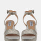 GENIAL PLATFORM RHINESTONE HEEL