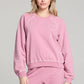 ROSEBUD EMBRODIERED HEART SWEATSHIRT S3479