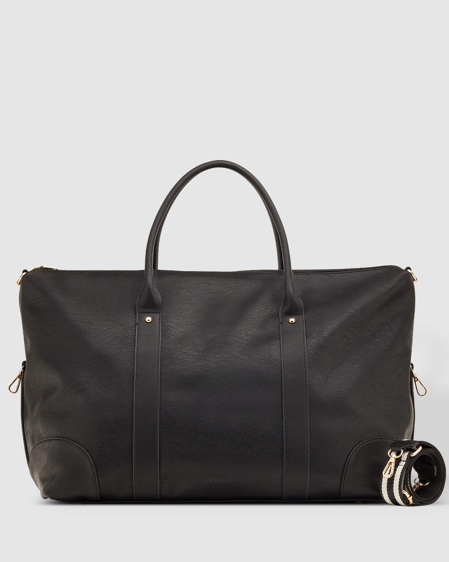 ALEXIS STRIPE WEEKENDER TRAVEL BAG