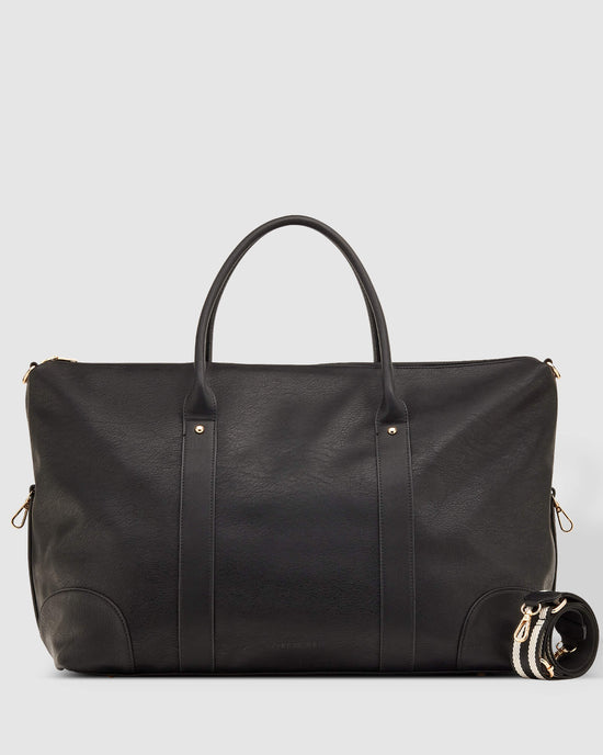 ALEXIS STRIPE WEEKENDER TRAVEL BAG