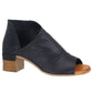 GIA LEATHER HEEL