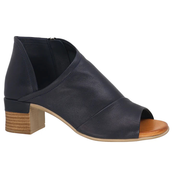 GIA LEATHER HEEL