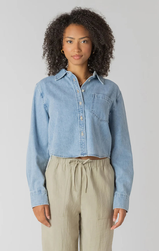 THE DOMI LIGHTWEIGHT DENIM SHIRT