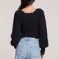 MARLEY CROPPED SWEATER S3426