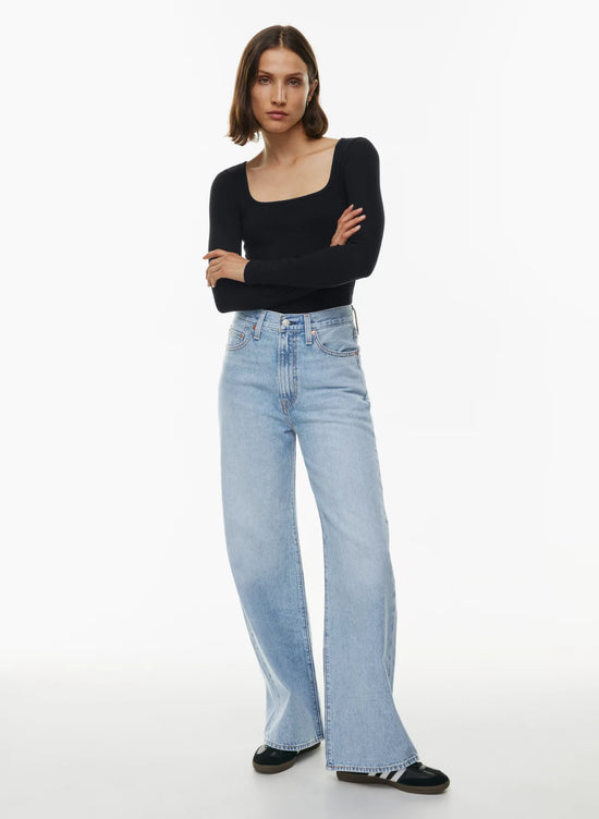 LEVIS RIBCAGE WIDE LEG A6081-0002