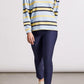 TRIBAL LONG SLEEVE CREW NECK SWEATER 1965O