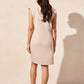SLVLESS HOODED DRESS W/ POCKETS 2069O