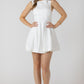 THE LIBBY FIT AND FLARE MINI  DRESS