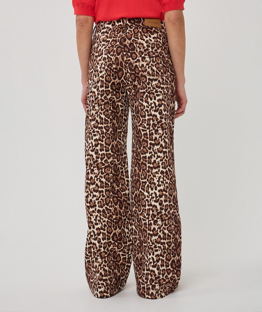 THE MONROE LEOPARD JEANS
