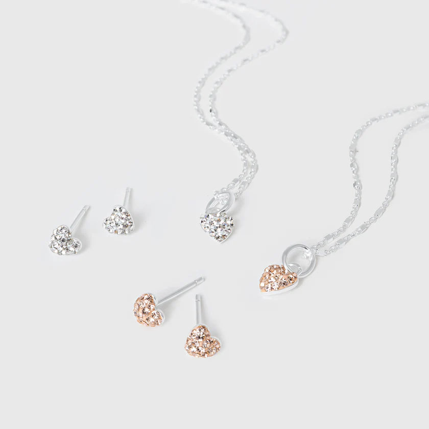 HILLBERG STOCKING STUFFER  SPARKLE HEART SET