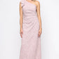 THE SAVANNA ONE SHOULDER COLUMN  DRESS