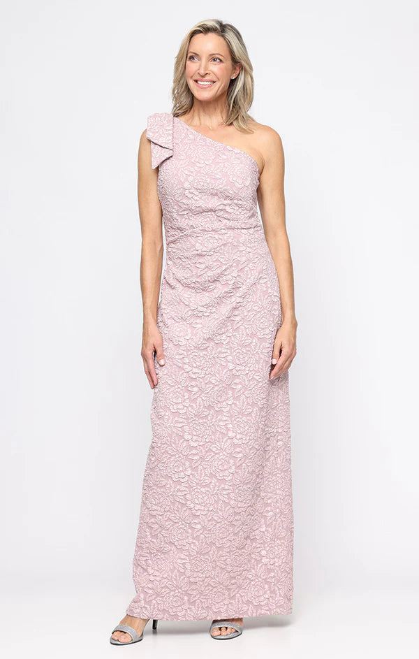 THE SAVANNA ONE SHOULDER COLUMN  DRESS