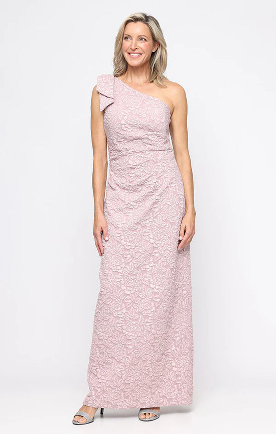 THE SAVANNA ONE SHOULDER COLUMN  DRESS