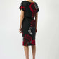 Scuba Crepe Floral Print Sheath Dress 253150