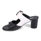 CONRADE SLIP ON LEATHER HEEL