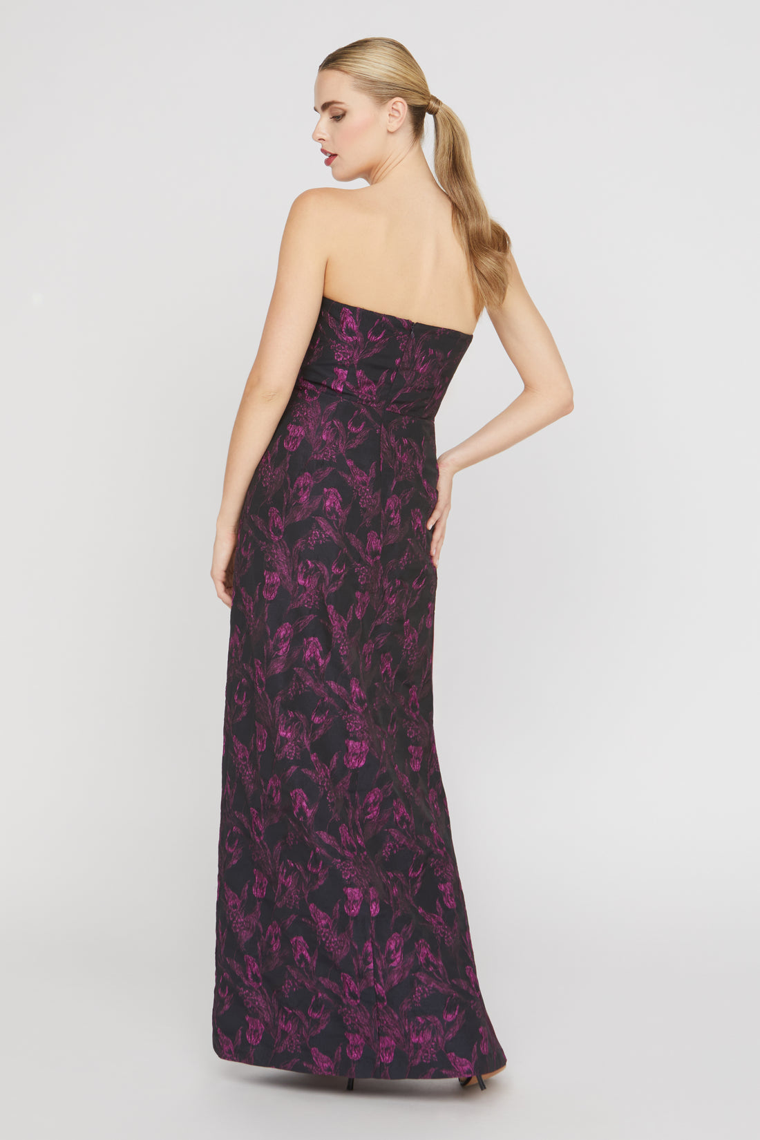 CLARA LONG STRAPLESS GOWN