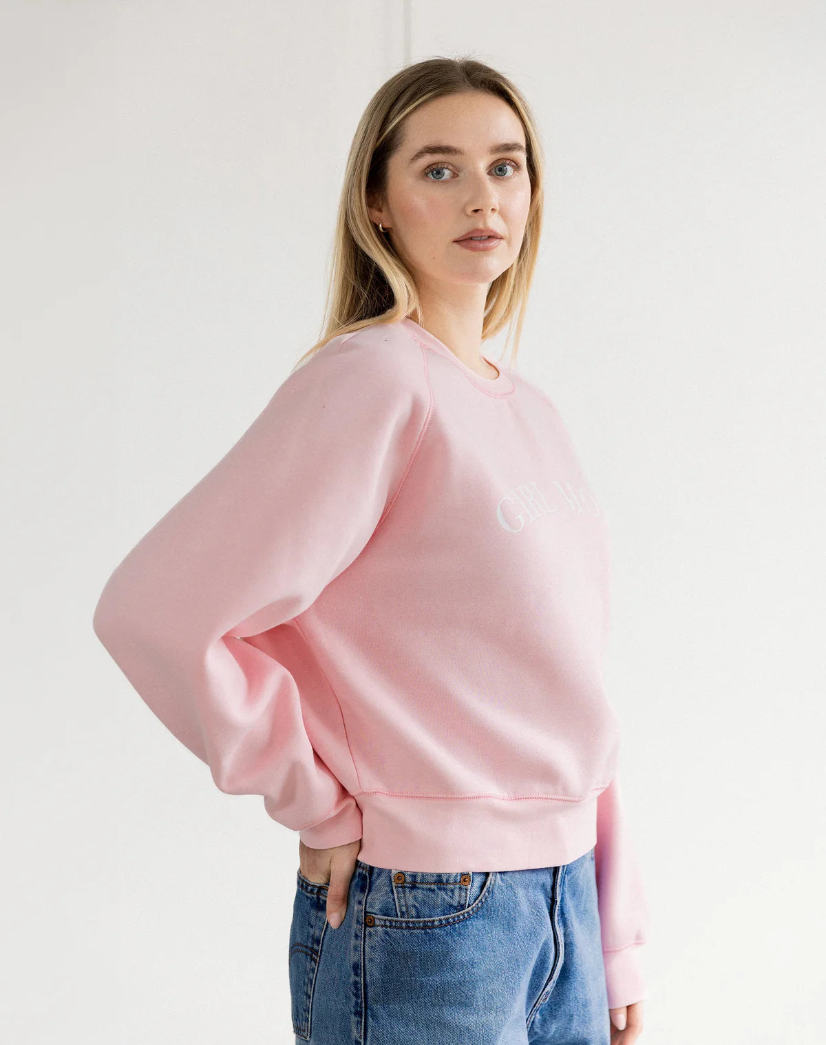 GIRL MOM COUSIN CREWNECK SWEATSHIRT