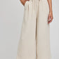 ARLO WIDE LEG LINEN BLEND PANT