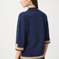 COLOR BLOCK SWEATER TOP 253909
