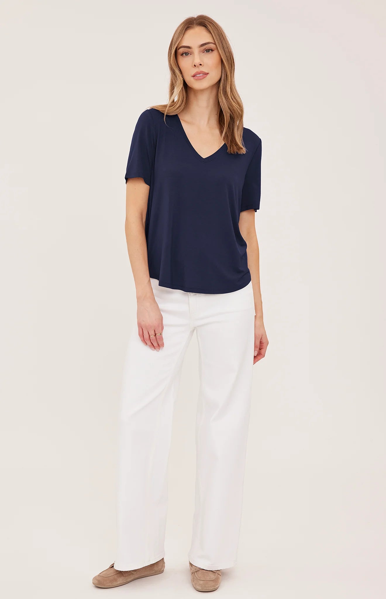 JAMIE V NECK TSHIRT GF-2503
