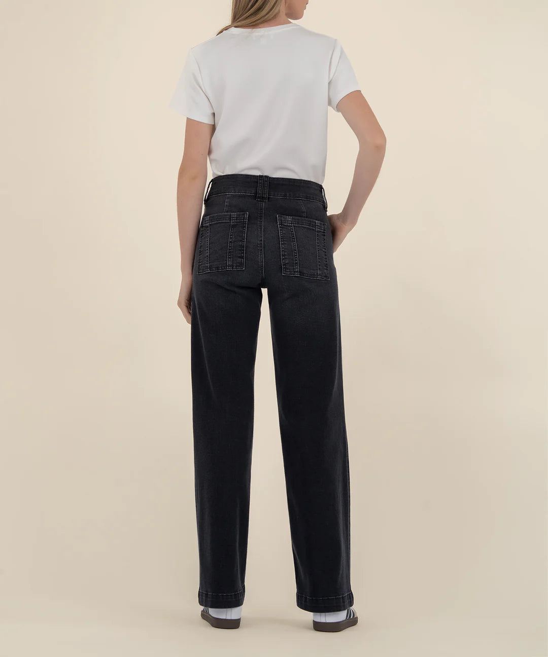 JODI HIGH RISE STRAIGHT LEG FRONT POCKET