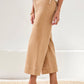 HIGH RISE FRONT FLY  PALAZZO