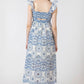 THE SABINE CUTOUT EMBROIDERED DRESS