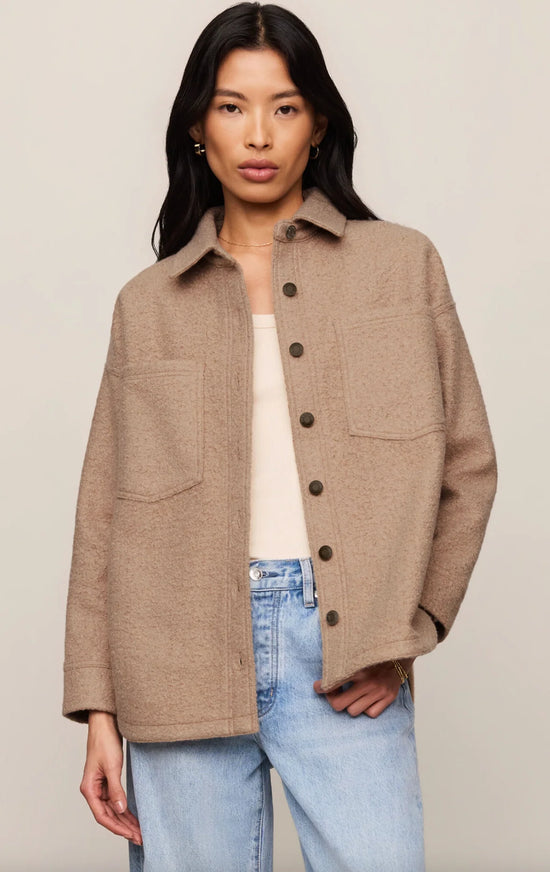 ALL DAY POODLE KNIT JACKET