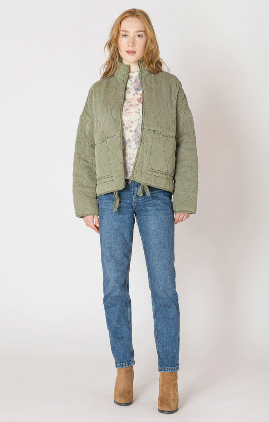 THE IVY DRAWSRING QUILTED JACKET