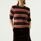 THE PENNI S/S METALLIC SWEATER