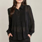 THE LORETTA STUDDED BLOUSE