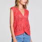 CHELSEE CROCHET VEST