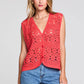 CHELSEE CROCHET VEST