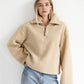 SHELLY 1/2 ZIP SHERPA JACKET
