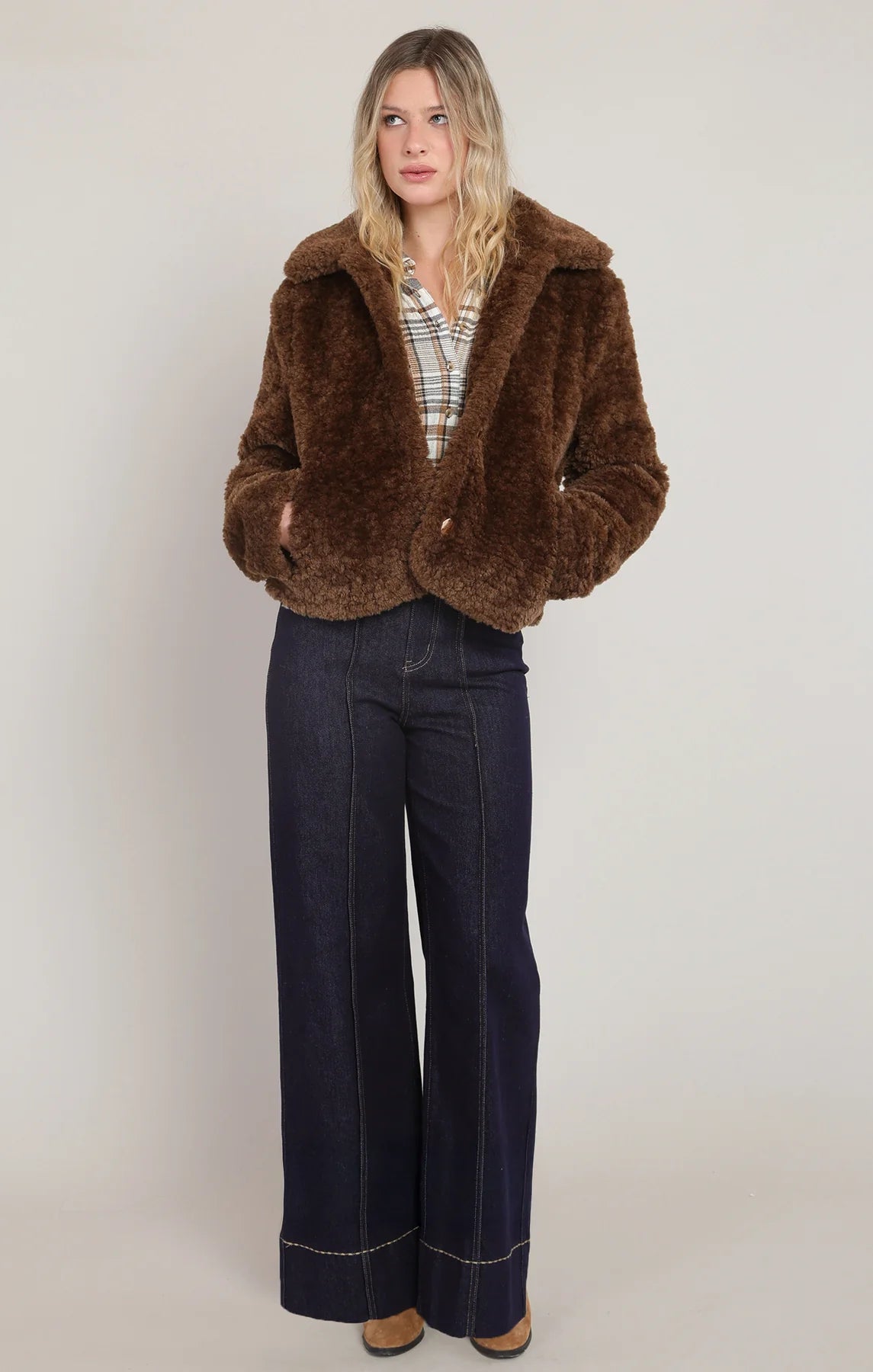 THE LINDSEY FAUX FUR COAT