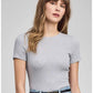TATE S/S RIBBED TOP