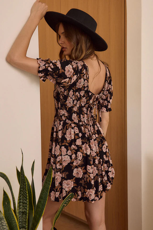 LAUREY MINI  FLORAL DRESS