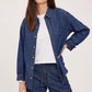 GRIFFIN BUTTON UP DENIM SHIRT