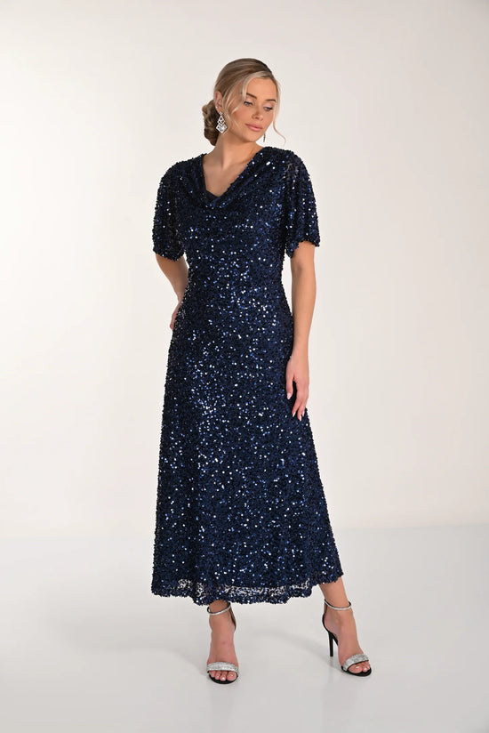 LONG SEQUIN GOWN 268150