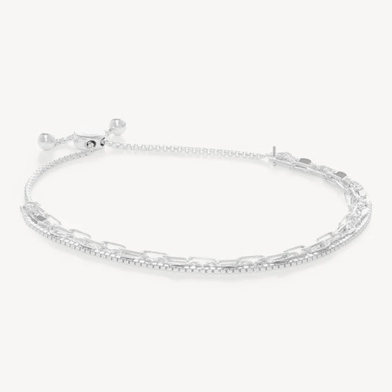 TRIPLE CHAIN BRACELET BY HILLBERG