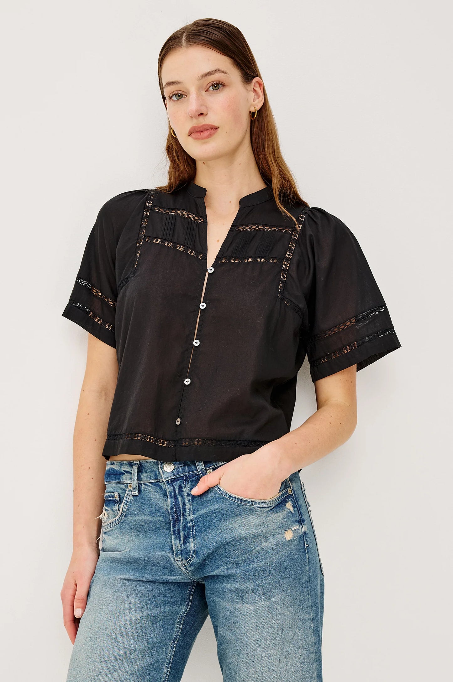 ALANIS COTTON SHORT SLEEVE