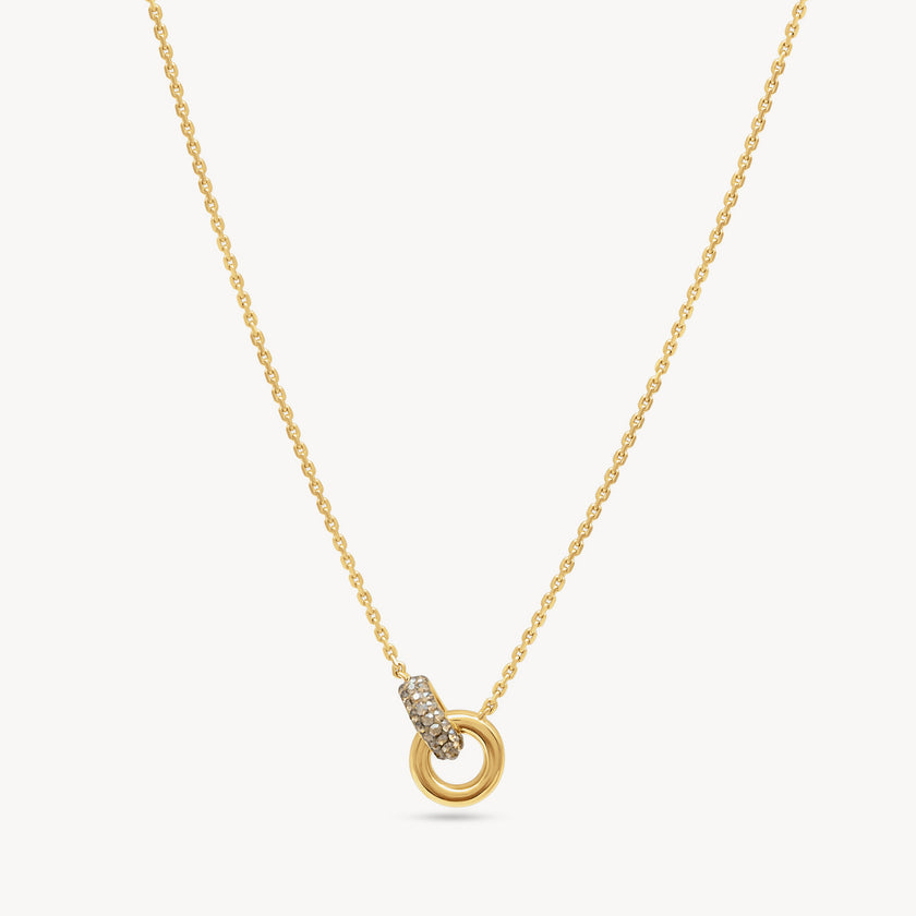 HILLBERG AND BERK INTERLOCKED PENDANT