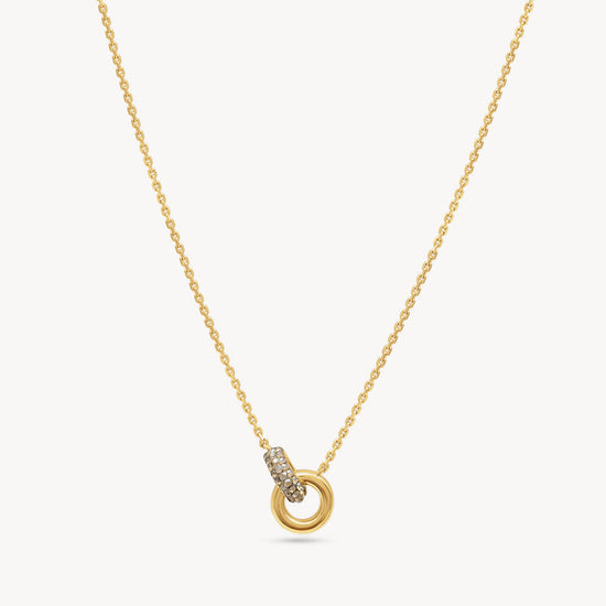 HILLBERG AND BERK INTERLOCKED PENDANT