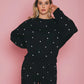 ALL OVER TINY HEART GIRLFIREND CREWNECK