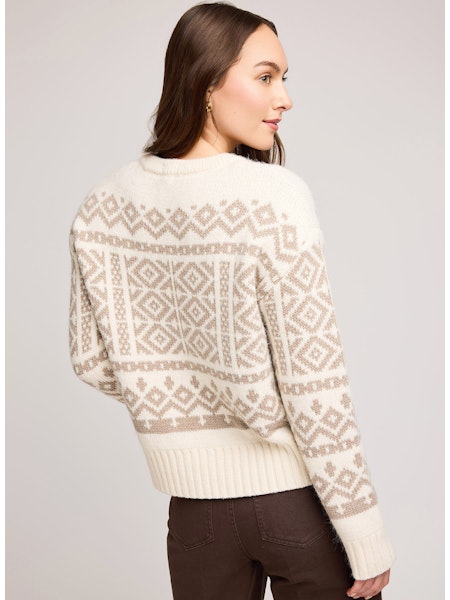 CYPRESS PATTERNED SWEATER