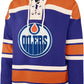 OILERS NHL LACER FLEECE HOODIE