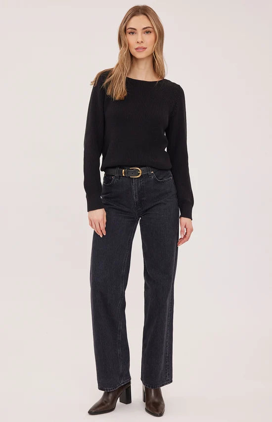 RAMONA TWIST BACK SWEATER
