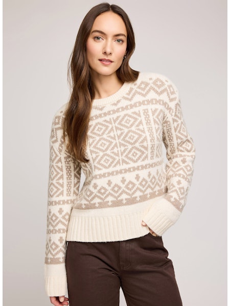 CYPRESS PATTERNED SWEATER