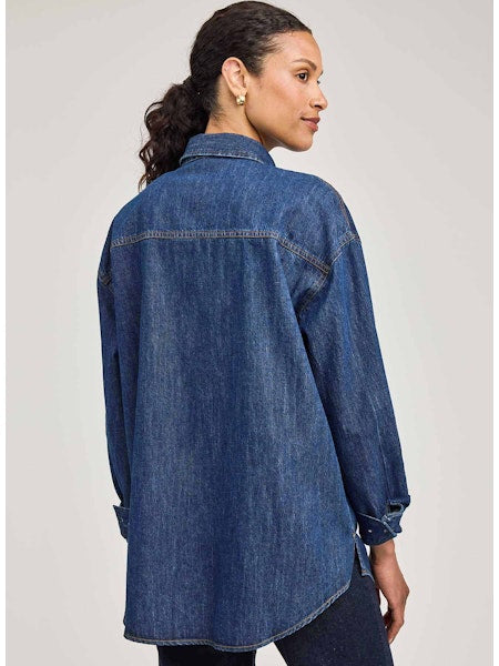 WHITNEY DENIM  BUTTON UP