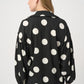 Polka Dot Satin Top 264114